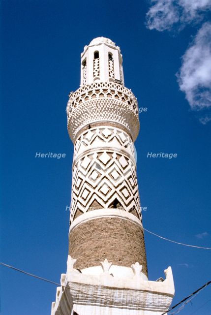 Mosque, Sanaa, Yemen. Creator: Vivienne Sharp.