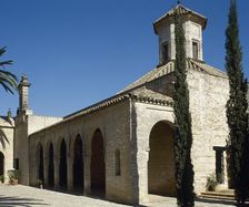 Mosque transformed into a church dedicated to Virgin Mary by Alfonxo X of Spain, Spain (2001). Creator: LTL