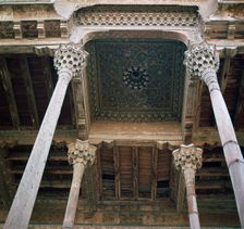 Mosque with wooden columns, 18th century
