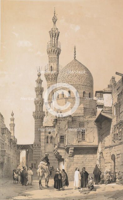 Mosquée, au Kaire, 1843. Creator: Joseph Philibert Girault De Prangey.
