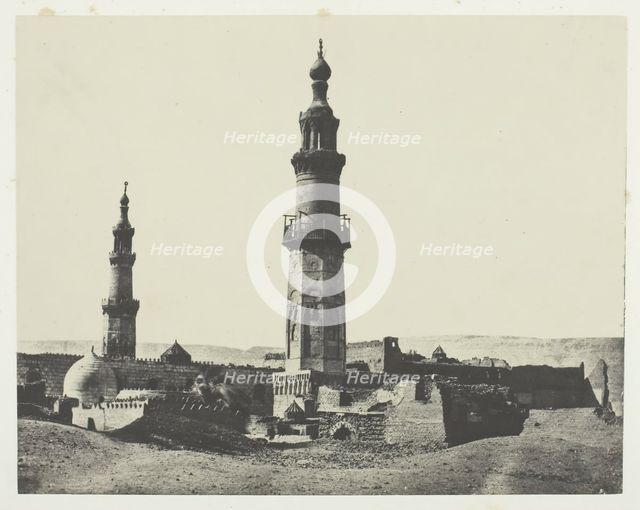 Mosquée d'Aly-Bey, Girgeh, Haute-Egypte, 1849/51, printed 1852. Creator: Maxime du Camp.