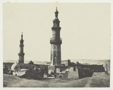 Mosquée d'Aly-Bey, Girgeh, Haute-Egypte, 1849/51, printed 1852. Creator: Maxime du Camp