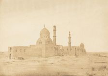 Mosquée et Tombeau des Ayoubites, au Kaire, December 1849-January 1850. Creator: Maxime du Camp