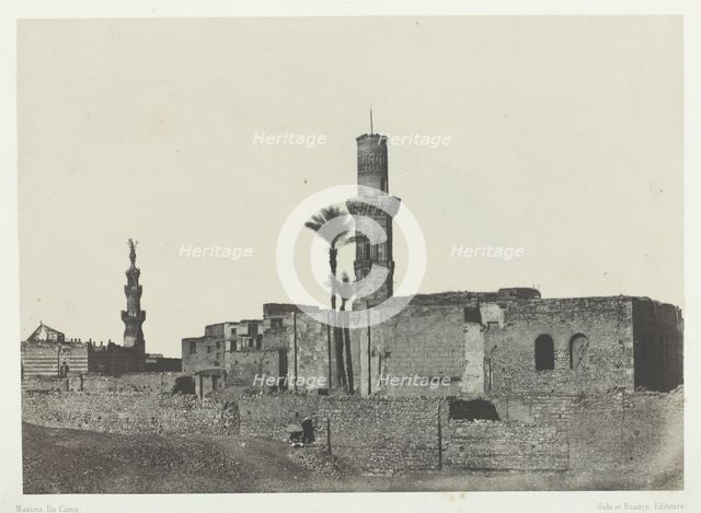 Mosquée près de Bab-el-Saïda, Le Kaire, 1849/51, printed 1852. Creator: Maxime du Camp.