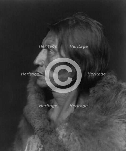 Mosquito Hawk-Assiniboin, c1908. Creator: Edward Sheriff Curtis.