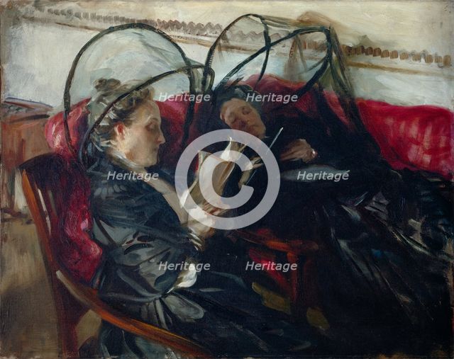 Mosquito Nets, 1908. Creator: John Singer Sargent.