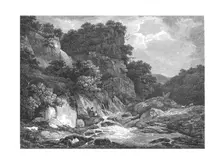 Moss Dale, Yorkshire 1809. Creator: Letitia Byrne