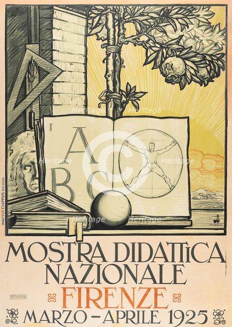 Mostra Didattica Nazionale - Firenze, 1924-1925. Creator: Chini, Galileo (1873-1956).