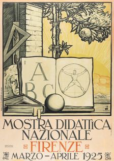 Mostra Didattica Nazionale - Firenze, 1924-1925. Creator: Chini, Galileo (1873-1956)