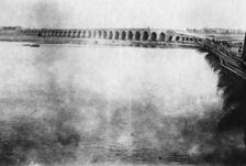 Mosul bridge, Mesopotamia, WWI, 1918