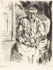 Ma Belle Mere (Mother-in-Law), 1919. Creator: Lovis Corinth