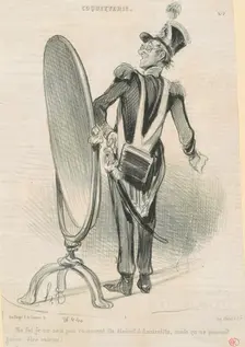 Ma fois je ne sais pas comment ils ..., 19th century. Creator: Honore Daumier