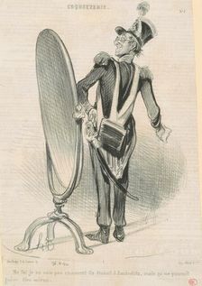 Ma fois je ne sais pas comment ils ..., 19th century. Creator: Honore Daumier