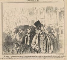 Ma femme ..., comme nous n'aurions pas ..., 19th century. Creator: Honore Daumier