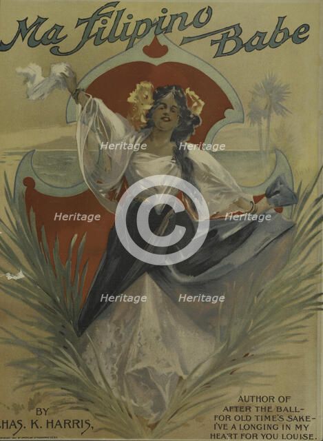 'Ma Filipino babe', 1898. Creator: Unknown.