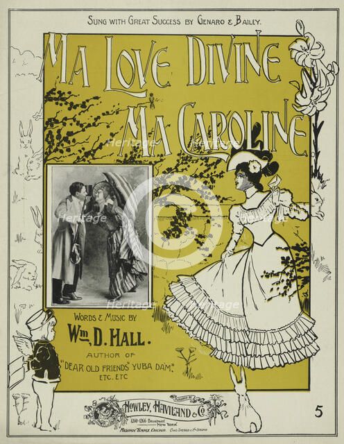 'Ma love divine, ma Caroline', 1899. Creator: Unknown.