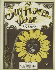 Ma sun-flower babe 1900. Creator: Unknown
