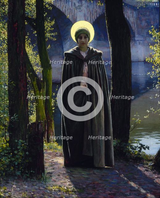 Ma patronne, c.1903. Creator: Louis Welden Hawkins.
