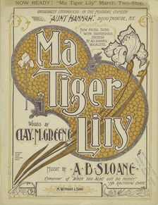 Ma Tiger Lily 1900. Creator: Unknown