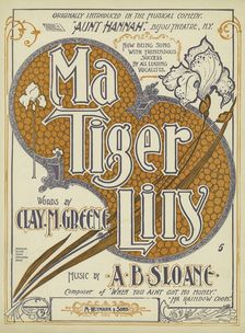 Ma Tiger Lily 1900. Creator: Unknown