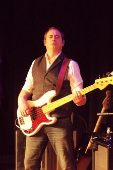 Mat Beable, Crawley Blues Club, Hawth, Crawley, West Sussex, 7 April 2019. Creator: Brian O'Connor