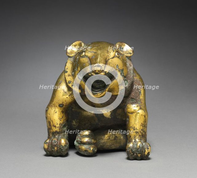 Mat Weight in the Form of a Bear, 202 BC-AD 9. Creator: Unknown.