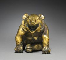 Mat Weight in the Form of a Bear, 202 BC-AD 9. Creator: Unknown