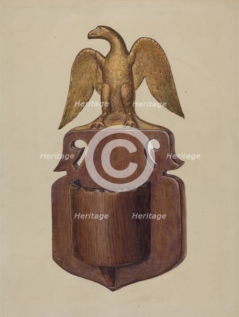 Match Case for Wall, c. 1938. Creator: Howell Rosenbaum.