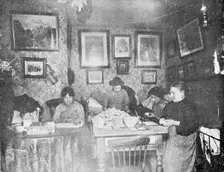 Match and Tin Tack Box Making, London, c1900. Creator: Unknown