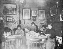 Match and Tin Tack Box Making, London, c1900. Creator: Unknown