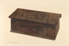 Match Box, c. 1939. Creator: John H. Tercuzzi