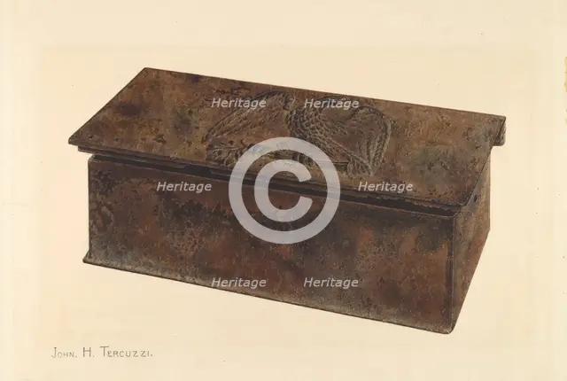 Match Box, c. 1939. Creator: John H. Tercuzzi.