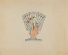Match Holder, c. 1936. Creator: Albert Eyth