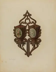 Match Safe, c. 1941. Creator: Herman Schulze
