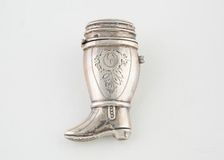 Match Safe, Denmark, c. 1850. Creator: Unknown