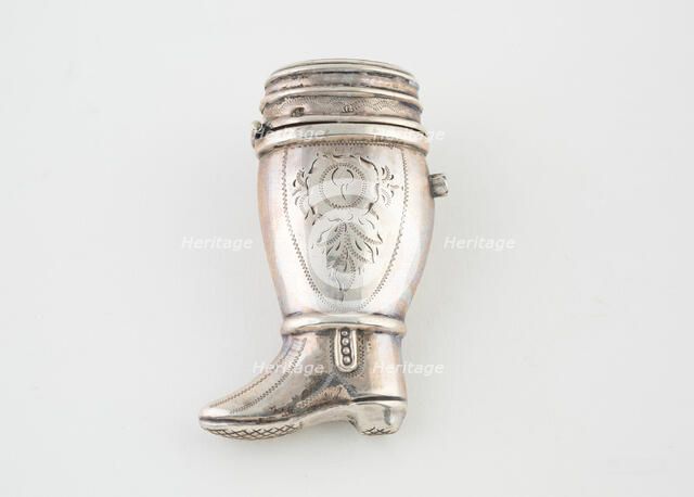 Match Safe, Denmark, c. 1850. Creator: Unknown.