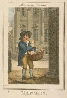 Matches Cries of London, 1804. Artist: Anon