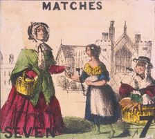 Matches Cries of London, c1840. Artist: TH Jones