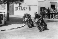 Matchless & Norton 1948 Isle of Man Clubman's Tourist Trophy race. Creator: Unknown