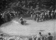 Matchless and sidecar of TJ Rose competing in the MCC Edinburgh Trial, 1930. Artist: Bill Brunell