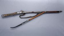 Matchlock Musket, Tibetan..., probably mid-19th-early 20th century. Creator: Unknown