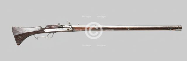 Matchlock Musket, Germany, c. 1600. Creator: Unknown.