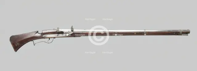 Matchlock Musket, Germany, c. 1600. Creator: Unknown.