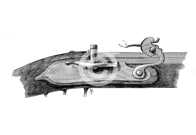 Matchlock, British, c1700. Artist: Unknown