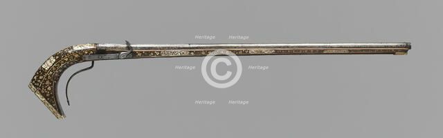 Matchlock Petronel, France, 1570/80. Creator: Unknown.