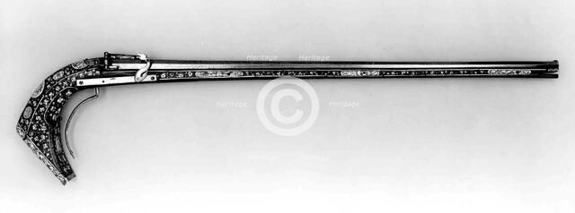Matchlock Petronel, French, ca. 1570-80. Creator: Unknown.