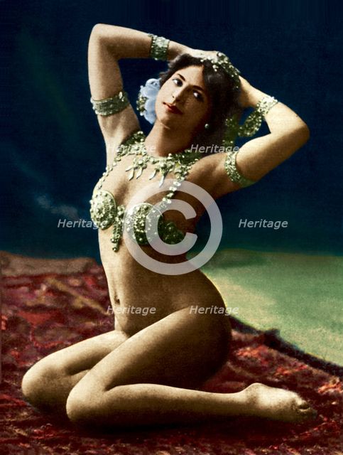 Mata Hari in La Scala, 1911.