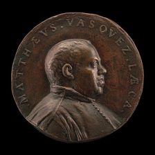 Mateo Vásquez, c. 1542-1591, Secretary to King Philip II from 1573 [obverse], c. 1573. Creator: Unknown