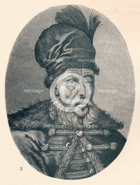 'Matei Basarab, Prince of Wallachia and Moldavia', c1906, (1907). Artist: Unknown.
