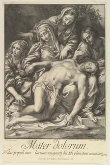 Mater Dolorum, 1701. Creator: Robert van Audenaerde